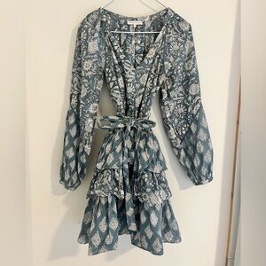 Marea Ruffle Tiered Dress Size Medium